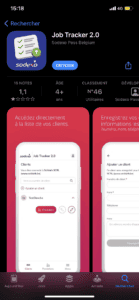 downloaden van de Apple Store job tracker 2.0